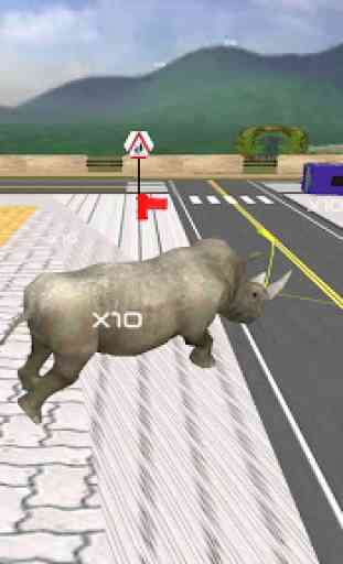 Wild Rhino Simulator 3D 4