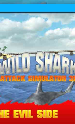 Wild Shark Attack Simulator 3D 1