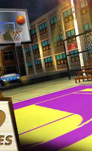 Basketball Court 3D Battle 3