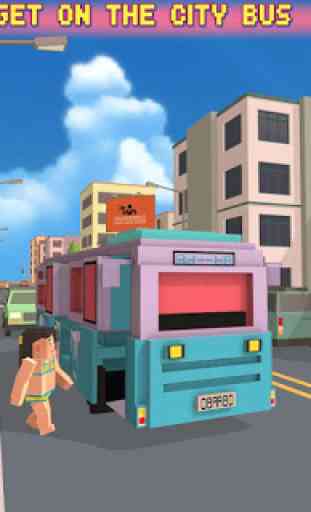 Bus Simulator City Craft 2016 1