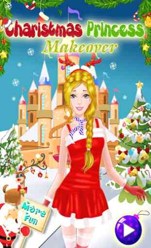 Christmas Princess Makeover 1