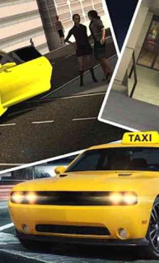 City Taxi Car Duty Driver 3D 1
