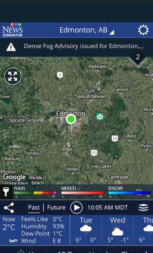 CTV News Edmonton Weather 1