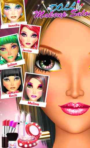 Doll Makeup Salon : Girls Game 4