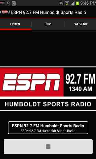 ESPN 92.7 FM Humboldt Sports 1