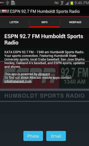 ESPN 92.7 FM Humboldt Sports 2