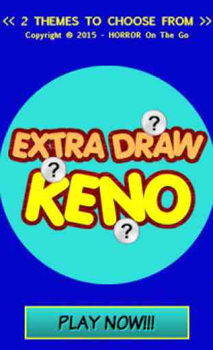 Extra Draw Keno 3