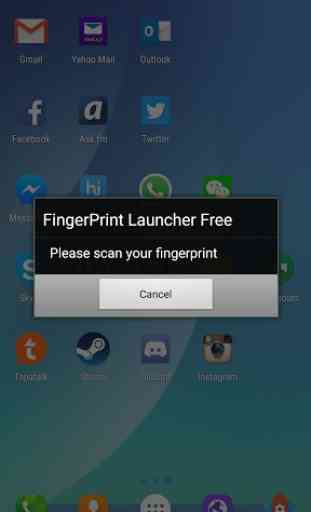 FingerPrint Launcher Free 3
