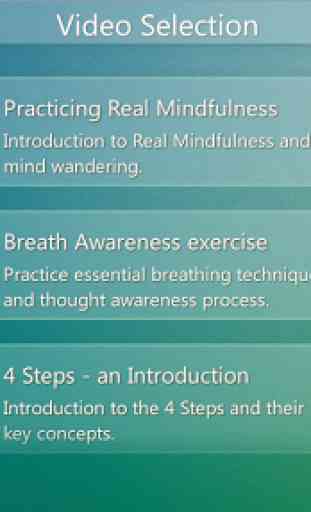 Four Steps To Mindfulness 2