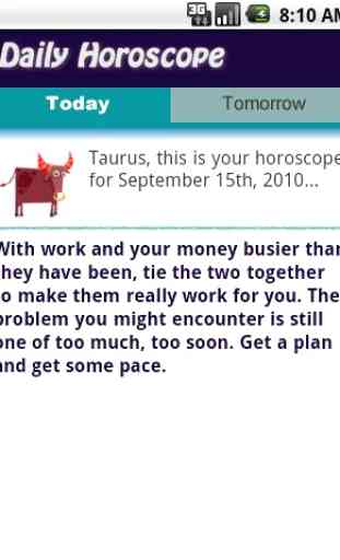 Horoscope - Taurus 1