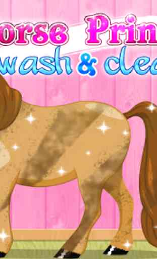 Horse Princess Wash & Cleanup 1