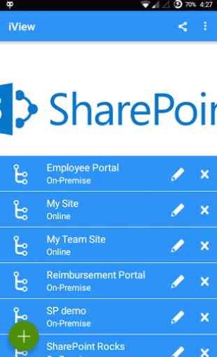 iView - SharePoint on the go 1