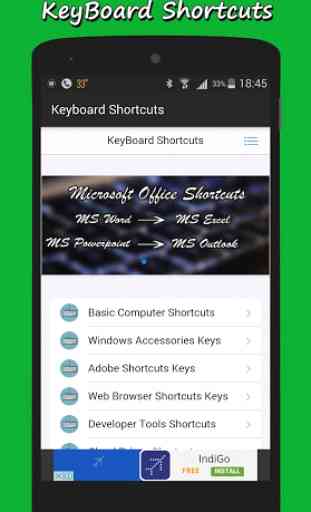 Keyboard Shortcut Keys 2016 1
