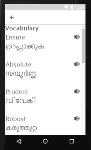 Learn English in Malayalam 1