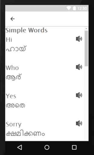 Learn English in Malayalam 2