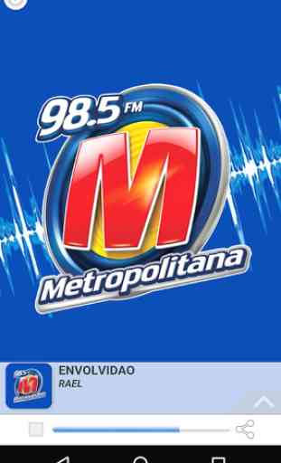Metropolitana FM - 98,5 - SP 1