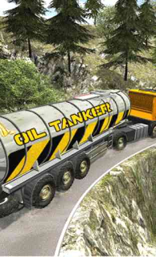 Oil Tanker Fuel Hill Transport 1