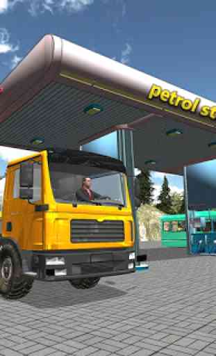 Oil Tanker Fuel Hill Transport 3