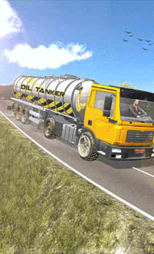Oil Tanker Fuel Hill Transport 4