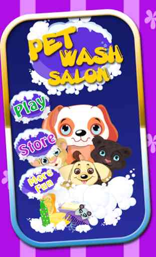 Pets Wash Dress up Salon 1