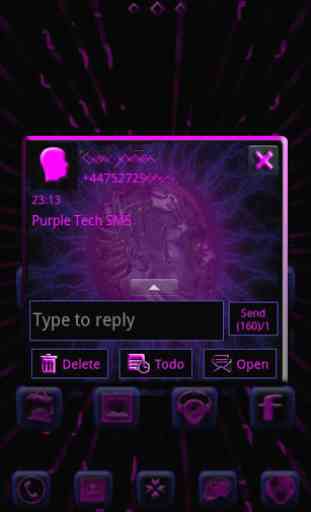 Purple Tech GO SMS Pro 2