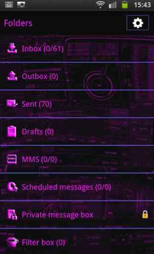 Purple Tech GO SMS Pro 3