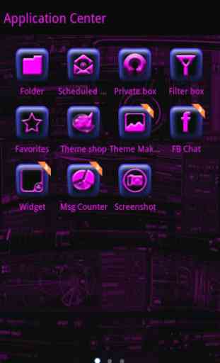 Purple Tech GO SMS Pro 4