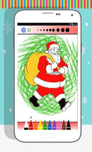 Santa Claus Coloring Book 3