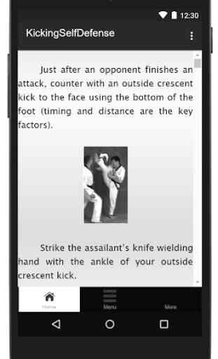 Self Defense Kicking Taekwondo 3