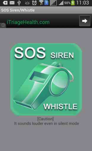 SOS Siren/Whistle 1