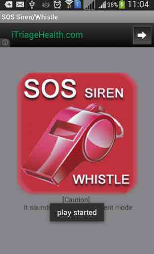 SOS Siren/Whistle 2