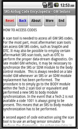 SRS-Airbag Code Encyclopedia 4