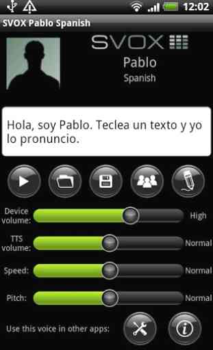 SVOX Spanish Pablo Voice 1