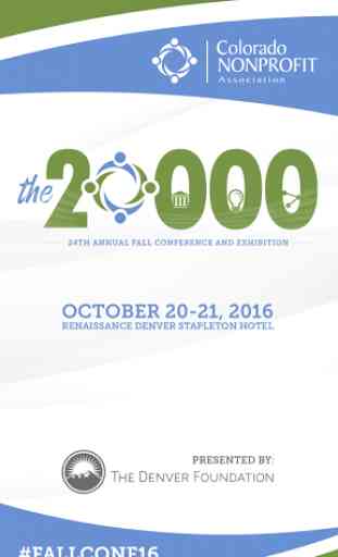 The 20000 Fall Conference 1