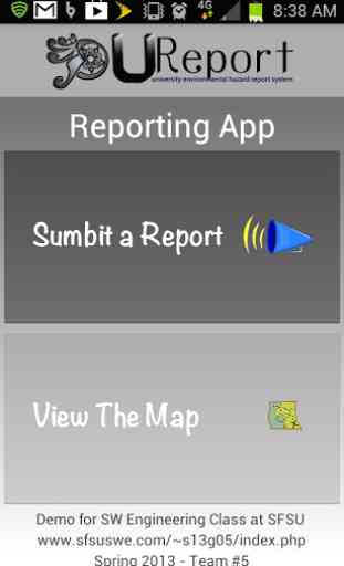 U-Report Reporting App 1