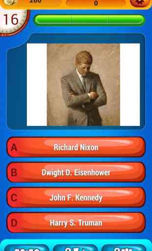 US Presidents Trivia Quiz 2