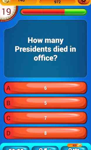 US Presidents Trivia Quiz 4