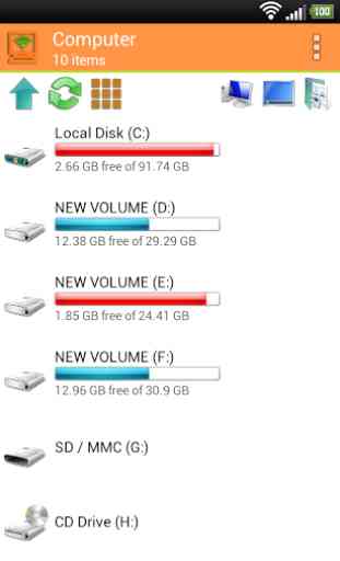 WiFi PC File Explorer Pro 1