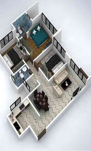 3d Home layout designs 1