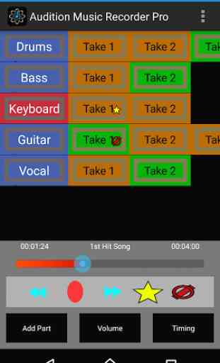 Audition Music Recorder 1