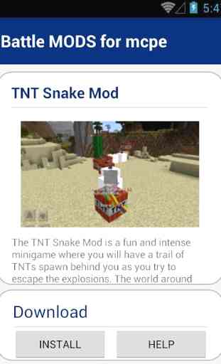 Battle MODS for mcpe 4