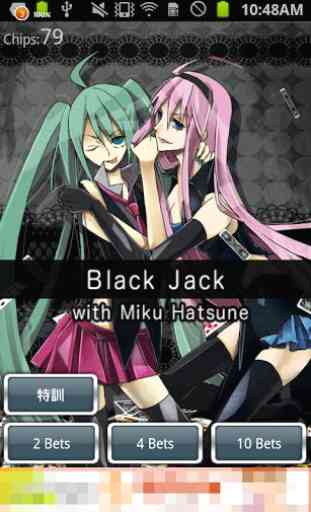 BlackJack with Miku Hatsune 1