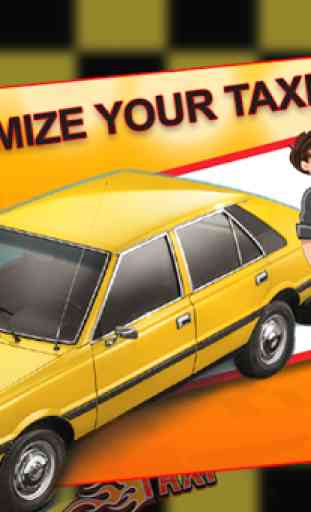 City Crazy Taxi Ride 3D 2