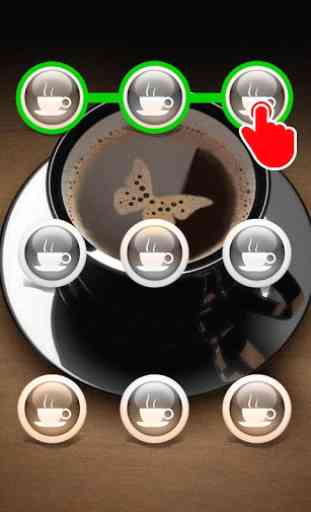 Coffee Pattern Screen Lock 1