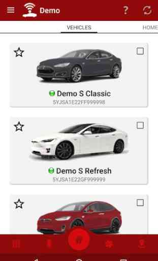 Dashboard for Tesla 1
