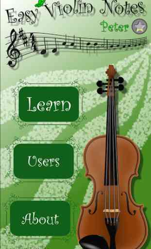 Easy Violin Notes 1