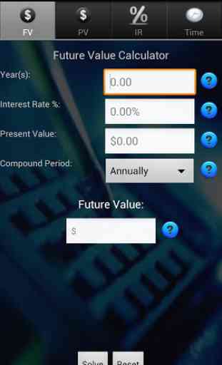 Finance TVM Calculator 1
