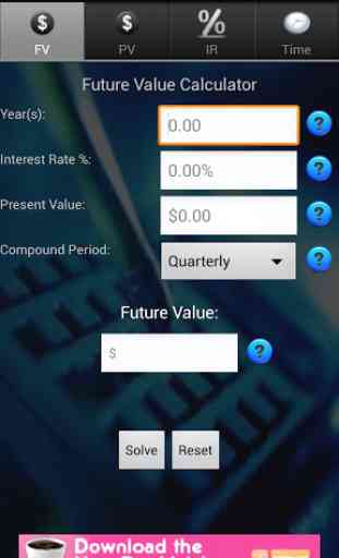 Finance TVM Calculator Free 1