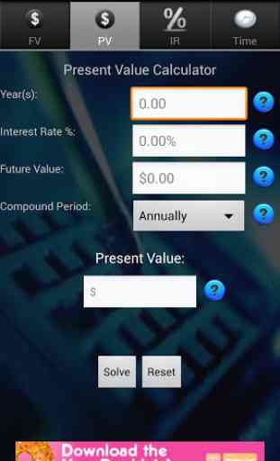 Finance TVM Calculator Free 2