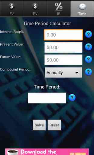 Finance TVM Calculator Free 4